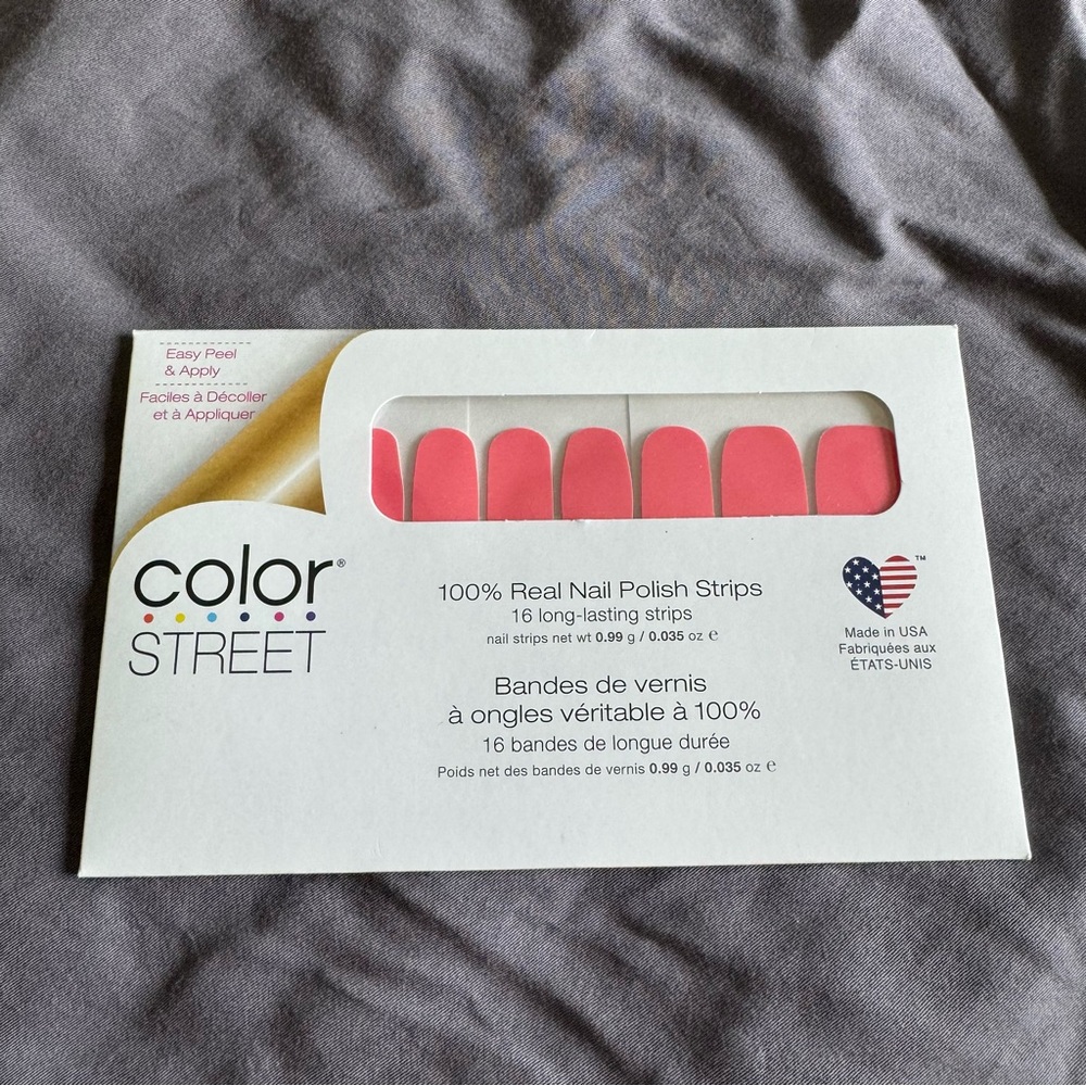 *Retired* Color Street: Caribbean Coral | Spring Summer Tropical - Picture 3 of 12